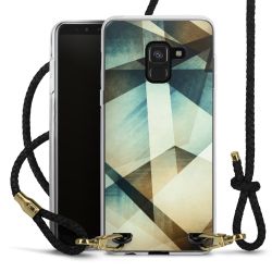 Carry Case Transparent Leather black/gold