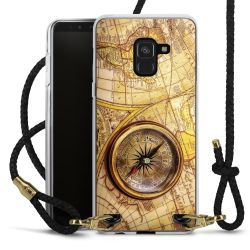 Carry Case Transparent Leather black/gold