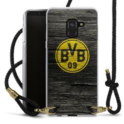 Carry Case Transparent Leather black/gold