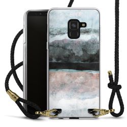 Carry Case Transparent Leather black/gold