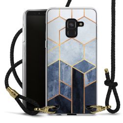 Carry Case Transparent Leather black/gold