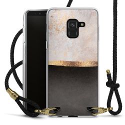 Carry Case Transparent Leather black/gold