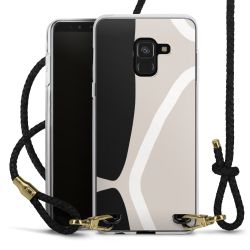 Carry Case Transparent Leather black/gold