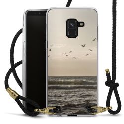 Carry Case Transparent Leather black/gold