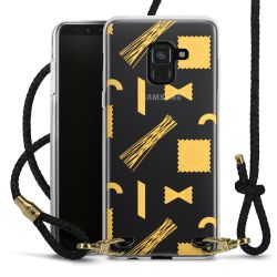 Carry Case Transparent Leather black/gold