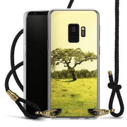 Carry Case Transparent Leather black/gold