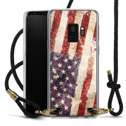 Carry Case Transparent Leather black/gold