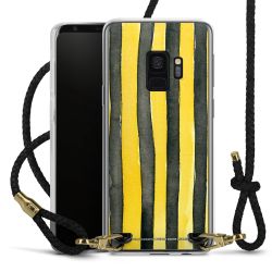 Carry Case Transparent Leather black/gold