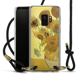 Carry Case Transparent Leather black/gold