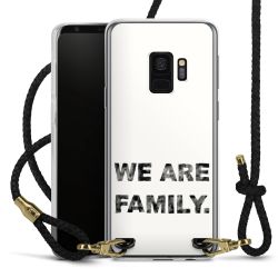 Carry Case Transparent Leather black/gold