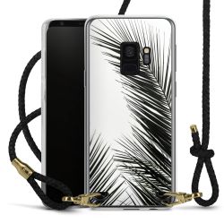 Carry Case Transparent Leather black/gold