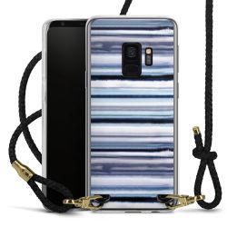 New Carry Case Transparent Leder schwarz/gold