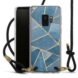 Carry Case Transparent Leather black/gold