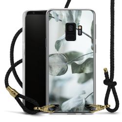 Carry Case Transparent Leather black/gold