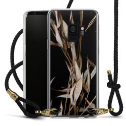 Carry Case Transparent Leather black/gold