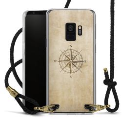 Carry Case Transparent Leather black/gold