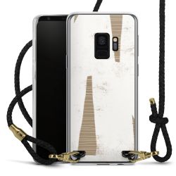 Carry Case Transparent Leather black/gold