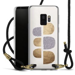 Carry Case Transparent Leather black/gold