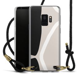 Carry Case Transparent Leather black/gold