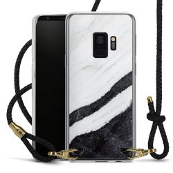 Carry Case Transparent Leather black/gold