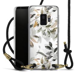 Carry Case Transparent Leather black/gold