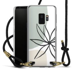 Carry Case Transparent Leather black/gold