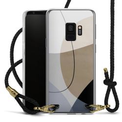 Carry Case Transparent Leather black/gold