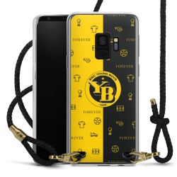 Carry Case Transparent Leather black/gold