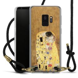 Carry Case Transparent Leather black/gold