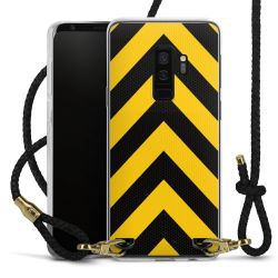 Carry Case Transparent Leather black/gold