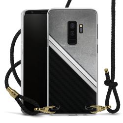 Carry Case Transparent Leather black/gold