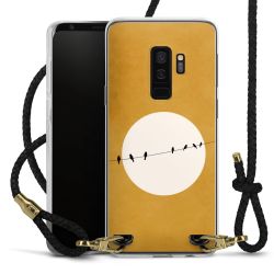 Carry Case Transparent Leather black/gold