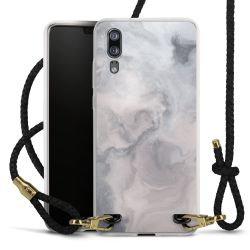 Carry Case Transparent Leather black/gold