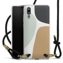 Carry Case Transparent Leather black/gold