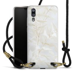 Carry Case Transparent Leather black/gold