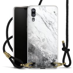 Carry Case Transparent Leather black/gold