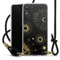 Carry Case Transparent Leather black/gold