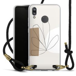 Carry Case Transparent Leather black/gold