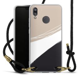 Carry Case Transparent Leather black/gold