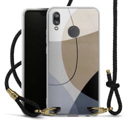 Carry Case Transparent Leather black/gold