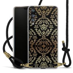 Carry Case Transparent Leather black/gold