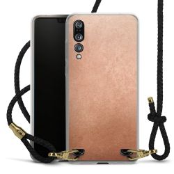 Carry Case Transparent Leather black/gold