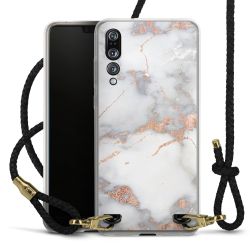 Carry Case Transparent Leather black/gold