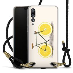 Carry Case Transparent Leather black/gold