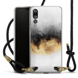 Carry Case Transparent Leather black/gold