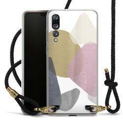 Carry Case Transparent Leather black/gold