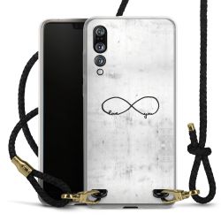 Carry Case Transparent Leather black/gold