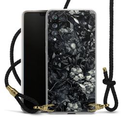 Carry Case Transparent Leather black/gold