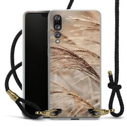 Carry Case Transparent Leather black/gold