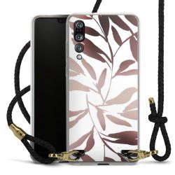 Carry Case Transparent Leather black/gold